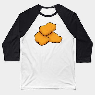 Chicken Nuggets Baseball T-Shirt